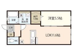 River side Kの間取り画像