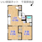 シティハイム・チハルⅠの間取り画像