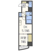 SERENiTE本町refletの間取り画像