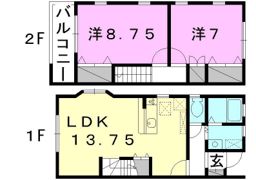 サザンコート東石井C棟の間取り画像