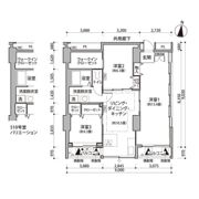 東雲キャナルコートCODANの間取り画像