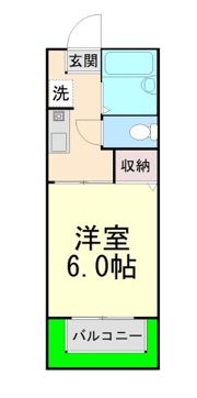 ゆかりハイツA棟の間取り画像