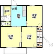 ボナール福塚の間取り画像