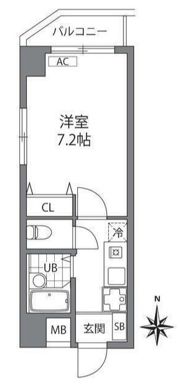 府中プレイスの間取り画像