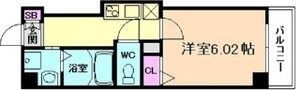 Kalmia北梅田の間取り画像