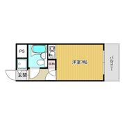ニューライフ谷町の間取り画像