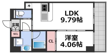 プレジオ永和EUROの間取り画像