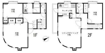 シャトー等々力A棟の間取り画像