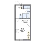 レオパレス総社南ソレイユの間取り画像