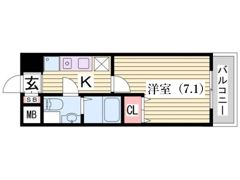 Bell Topia Monguchiの間取り画像