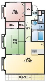 サンパティックパルの間取り画像