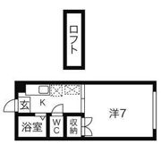 ブルージェント仙台の間取り画像