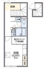 レオパレスナナの間取り画像