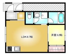 グランメリー早島の間取り画像