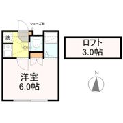 アップルハウス旭ヶ丘2の間取り画像