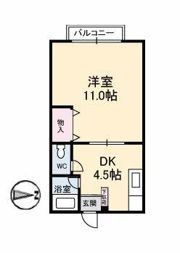 アクティブ竹原の間取り画像