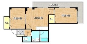 セラヴィ毛馬の間取り画像