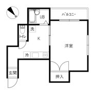 エコーハイツフワの間取り画像