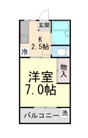 パナハイツ柴田の間取り画像
