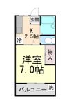 パナハイツ柴田の間取り画像