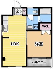浜町ハイツの間取り画像