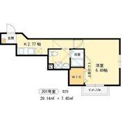 ウエストコート ロフトありの間取り画像