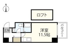 ファンタジービルの間取り画像