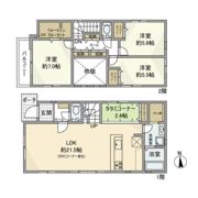 貸家 杉並区宮前の間取り画像