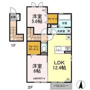 パークフラッツ桜木の間取り画像