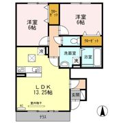 ウェスティ一色 A棟の間取り画像
