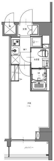 S－RESIDENCE横濱吉野町の間取り画像