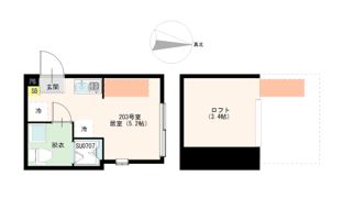 ハーモニーテラス亀有Ⅲの間取り画像