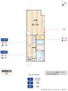 ソレイユエイト赤塚の間取り画像