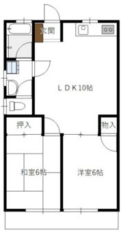 クリーンハイツの間取り画像