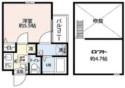 レーヴ・WARABIの間取り画像