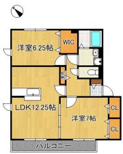 プレミールASO I C棟の間取り画像