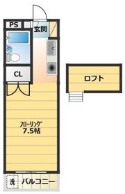 シティハイツ一ツ橋の間取り画像