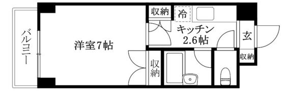 Luft小坂の間取り画像