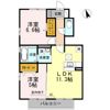 ロン・ラポール B棟の間取り画像