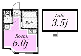 ユナイト新子安パサージュの間取り画像