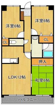 デニエ守恒の間取り画像