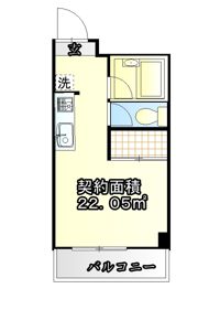 キャッスルパレス本所の間取り画像