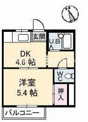 フレグランス宮脇の間取り画像