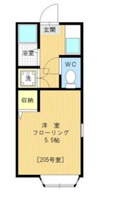 みやびハイツの間取り画像