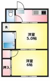 よろこび荘の間取り画像