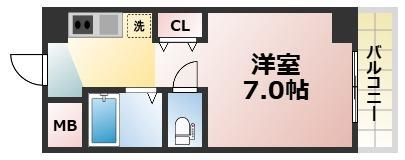 ノアーズアーク長田21の間取り画像
