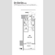 エスリード大阪梅田リュクスの間取り画像