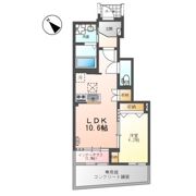 ソラーレ（東松山市松山町 アパートⅡ期新築工事）の間取り画像