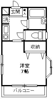 メゾンコダマの間取り画像