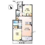 仮称）新宮町湊新築アパートの間取り画像